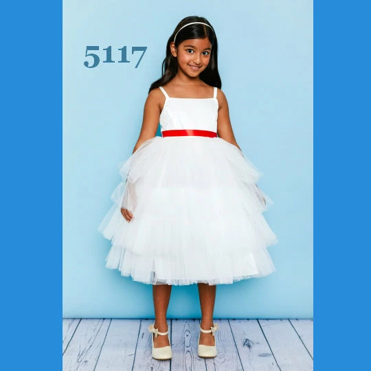 Rosebud Fashions Flower Girl Dress Style 5117 3 Rosebud Fashions Flower Girl Dress Style 5117
