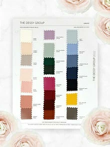 Accessories All Bridesmaid Dresses Crepe Master Swatch Palette