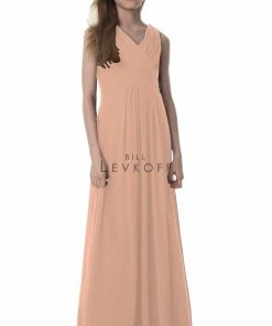 Bill Levkoff Junior Bridesmaid Dress Style 15402 All Bridesmaid Dresses