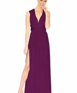 Twobirds Convertible Bridesmaid Slit Dress All Bridesmaid Dresses
