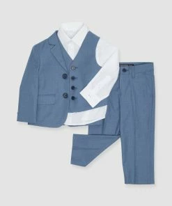 Kids' Light Blue Suit By SuitShop All Bridesmaid Dresses