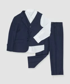 All Bridesmaid Dresses Kids' Navy Blue Suit By SuitShop