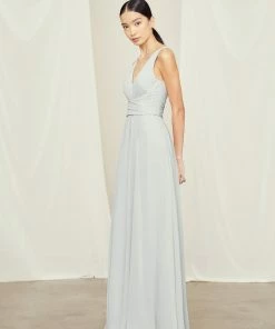 Amsale Long Bridesmaid Dress Justine