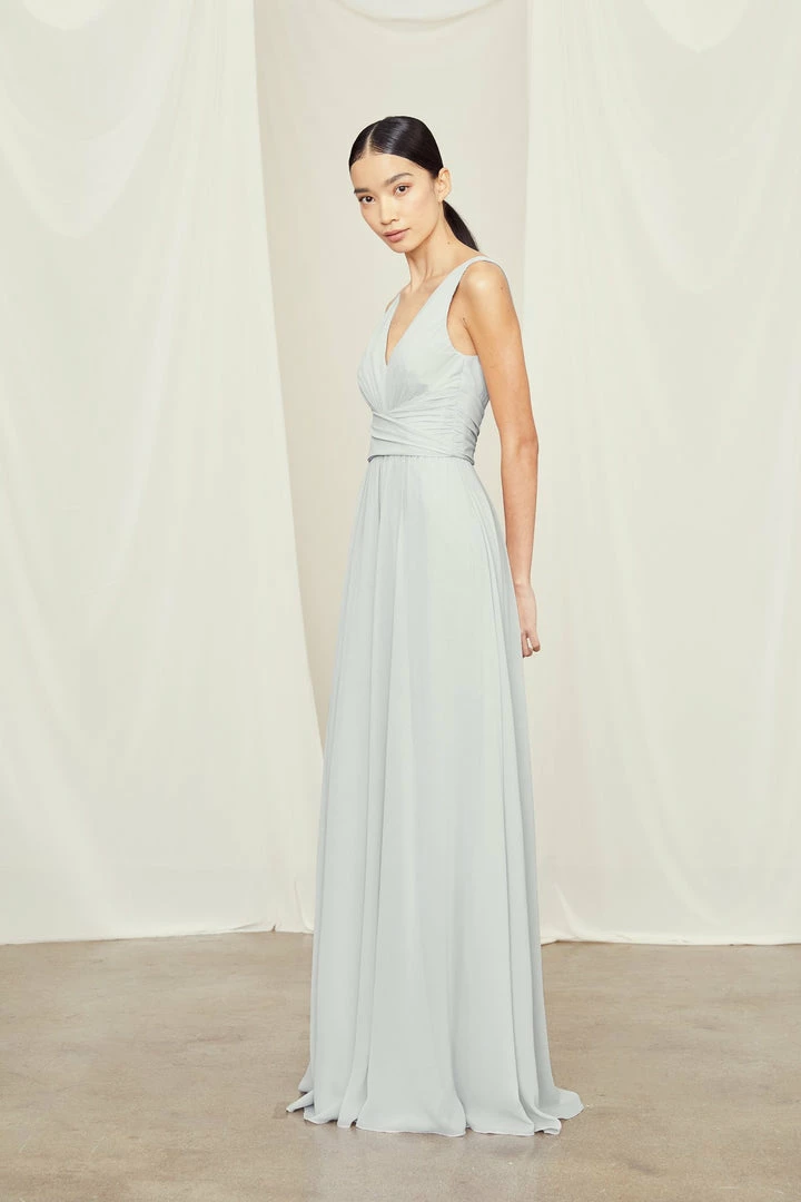 Amsale Long Bridesmaid Dress Justine