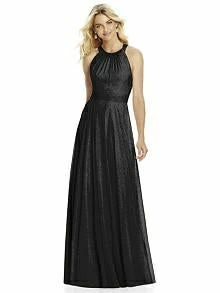 All Bridesmaid Dresses After Six Shimmer Bridesmaid Dress 6760LS