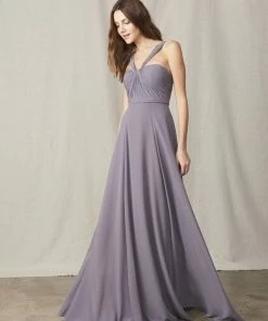 All Bridesmaid Dresses Amsale Long Bridesmaid Dress Cerisa