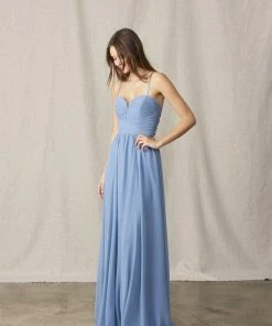 Amsale Long Bridesmaid Dress Bella Exclusive All Bridesmaid Dresses