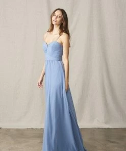 Amsale Long Bridesmaid Dress Bella Exclusive All Bridesmaid Dresses