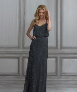 Adrianna Papell Platinum Bridesmaid Dress Style 40105