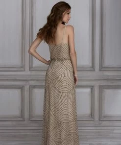 Adrianna Papell Platinum Bridesmaid Dress Style 40109