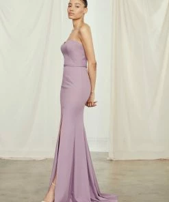 All Bridesmaid Dresses Amsale Long Bridesmaid Dress AJ