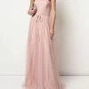 Marchesa Notte Strapless Draped Bridesmaid Dress BM0902 All Bridesmaid Dresses