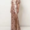 All Bridesmaid Dresses Marchesa Notte Flutter Sleeve Sequin Bridesmaid Dress BM0908