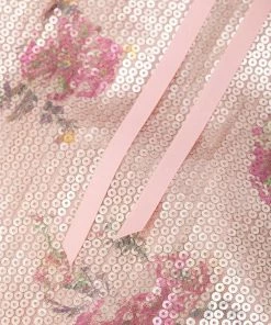 All Bridesmaid Dresses Marchesa Notte Flutter Sleeve Sequin Bridesmaid Dress BM0908