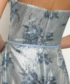 All Bridesmaid Dresses Marchesa Notte Strapless Sequin Bridesmaid Dress BM1108