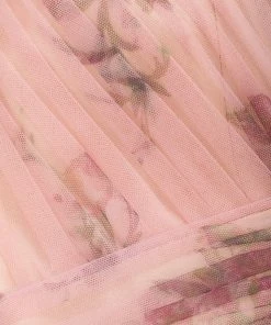 Marchesa Notte Sleeveless V-neck Tulle Bridesmaid Dress BM1109 All Bridesmaid Dresses