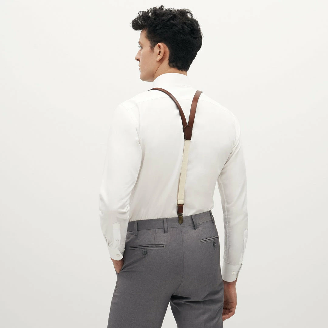 All Bridesmaid Dresses Brown Leather Suspenders By SuitShop 4 All Bridesmaid Dresses Brown Leather Suspenders By SuitShop