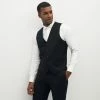 Classic Black Suit Vest By SuitShop
