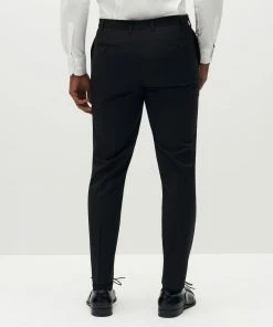 Classic Black Suit Pants By SuitShop