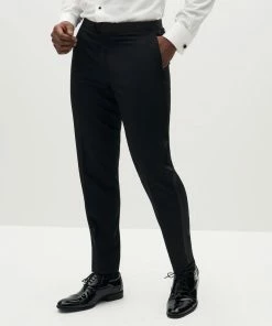 All Bridesmaid Dresses Classic Black Tuxedo Pants By SuitShop