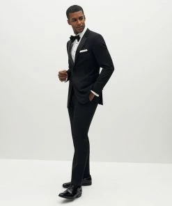 Classic Black Tuxedo Jacket By SuitShop All Bridesmaid Dresses