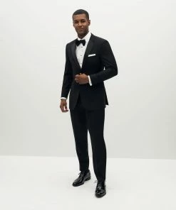 Classic Black Tuxedo Jacket By SuitShop All Bridesmaid Dresses