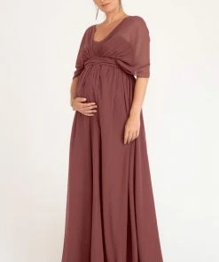 Jenny Yoo Convertible Maternity Bridesmaid Dress Cerise