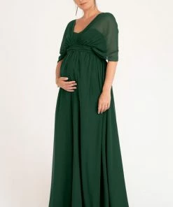 Jenny Yoo Convertible Maternity Bridesmaid Dress Cerise