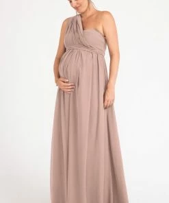 Jenny Yoo Convertible Maternity Bridesmaid Dress Cerise