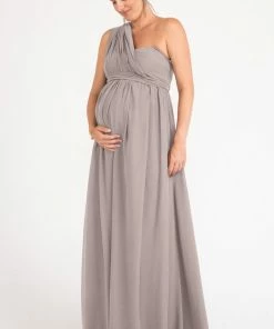 Jenny Yoo Convertible Maternity Bridesmaid Dress Cerise