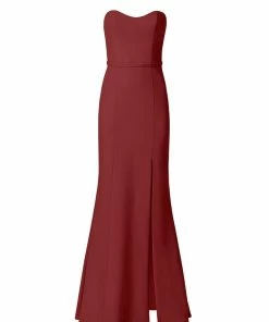 All Bridesmaid Dresses Amsale Long Bridesmaid Dress AJ