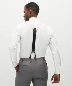 All Bridesmaid Dresses Grosgrain Solid Blush Pink Suspenders By SuitShop