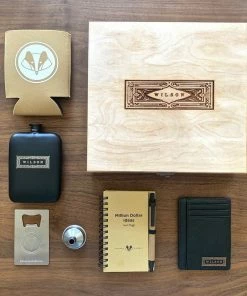 Personalized Black Gift Set By SuitShop