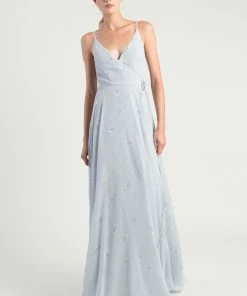 Jenny Yoo Long Bridesmaid Dress James Print