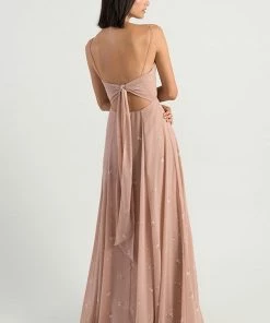 Jenny Yoo Long Bridesmaid Dress Kiara Print All Bridesmaid Dresses