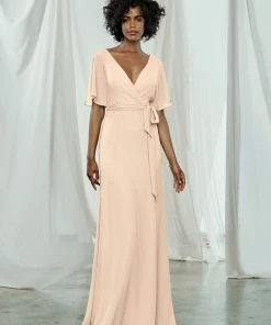 Amsale Long Bridesmaid Dress Ava