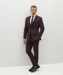 All Bridesmaid Dresses Burgundy Suit Pants By SuitShop