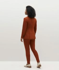 Women's Burnt Orange Suit Jacket By SuitShop