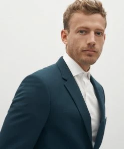 Deep Teal Suit Pants By SuitShop All Bridesmaid Dresses