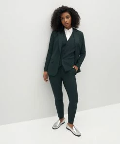 Women's Dark Green Suit Pants By SuitShop All Bridesmaid Dresses