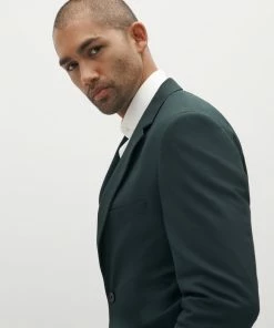 Dark Green Suit Pants By SuitShop