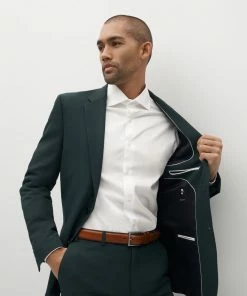 Dark Green Suit Pants By SuitShop