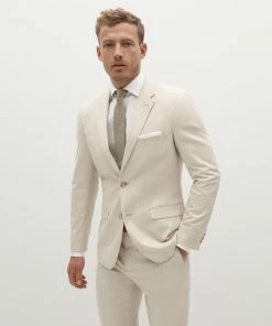 All Bridesmaid Dresses Tan Suit Jacket By SuitShop