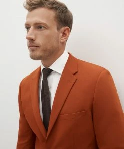 Burnt Orange Suit Pants By SuitShop All Bridesmaid Dresses