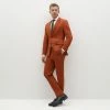 Burnt Orange Suit Pants By SuitShop All Bridesmaid Dresses
