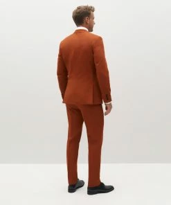 Burnt Orange Suit Pants By SuitShop All Bridesmaid Dresses