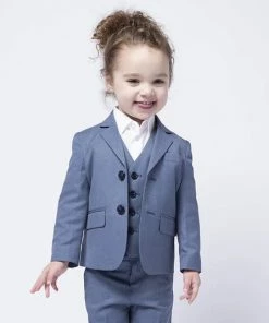 Kids' Light Blue Suit By SuitShop All Bridesmaid Dresses