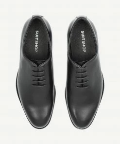 All Bridesmaid Dresses Black Oxford Shoes - MITCHELL By SuitShop