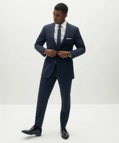 Navy Blue Suit Jacket By SuitShop All Bridesmaid Dresses