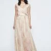 Marchesa Notte Ruched Bodice Multi Sleeve Bridesmaid Dress BM1132P1